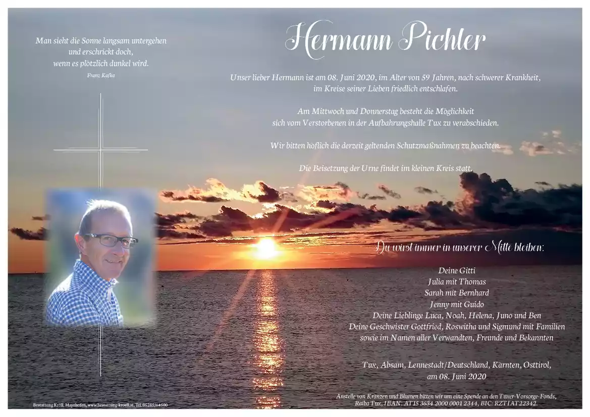 Parte von Hermann Pichler